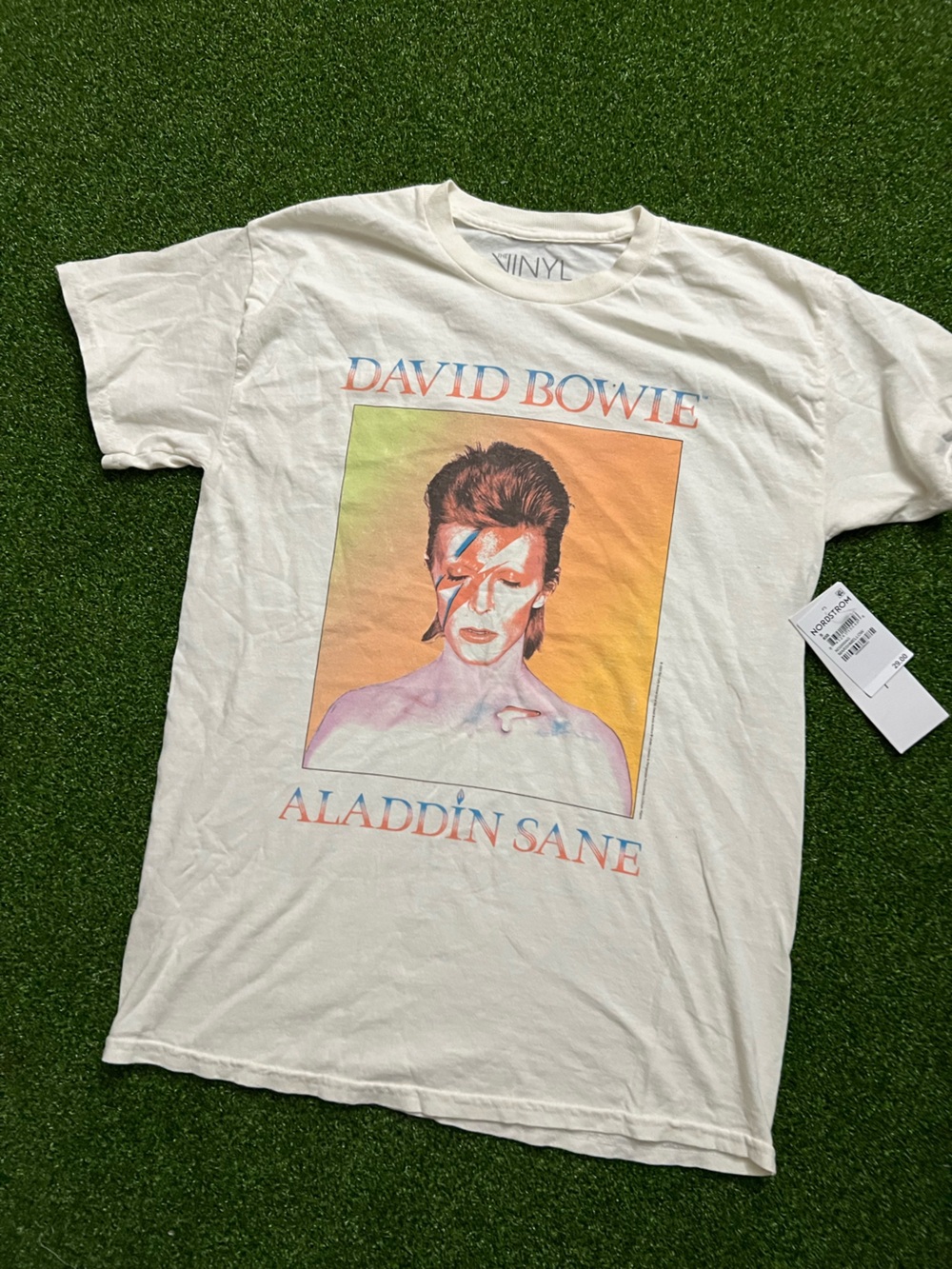 NWT David Bowie Aladdin Sane Graphic Tee - Small - Nordstrom